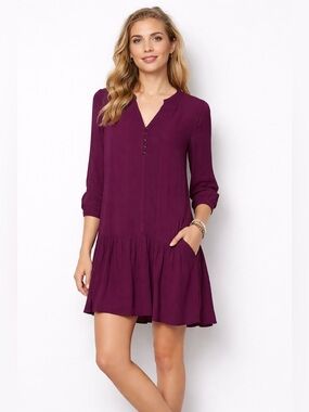 Maeve by Anthropologie Plum Tunic Dress – Size Small